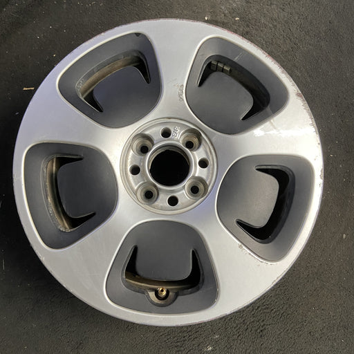 15" FIAT 500 13 , 15x6.5, silver Original OEM Wheel Rim - Additional View