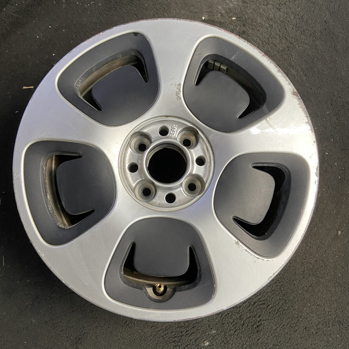 15" FIAT 500 13 , 15x6.5, silver Original OEM Wheel Rim - Additional View