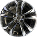 17" TRAILBLAZER 21-23 17x7.5, 5 double spoke, gloss black Original OEM Wheel Rim - Front View