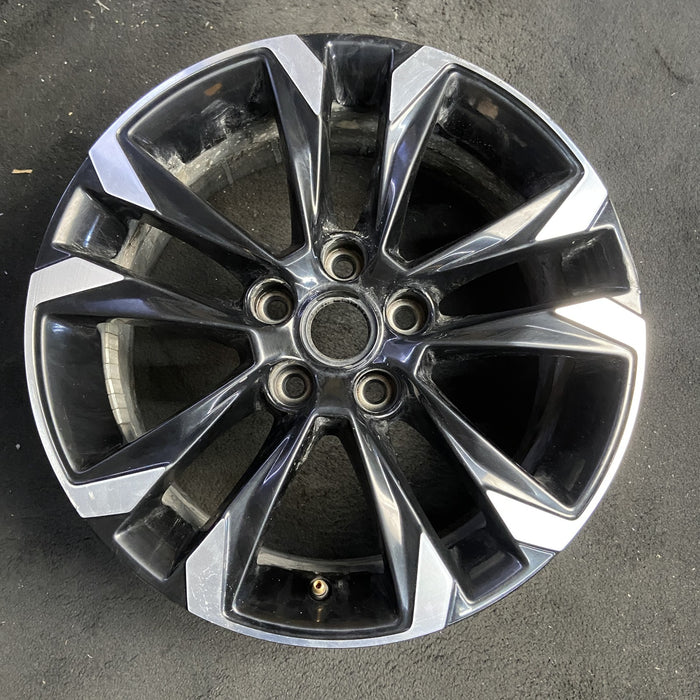 17" TRAILBLAZER 21-23 17x7.5, 5 double spoke, gloss black Original OEM Wheel Rim - Additional View