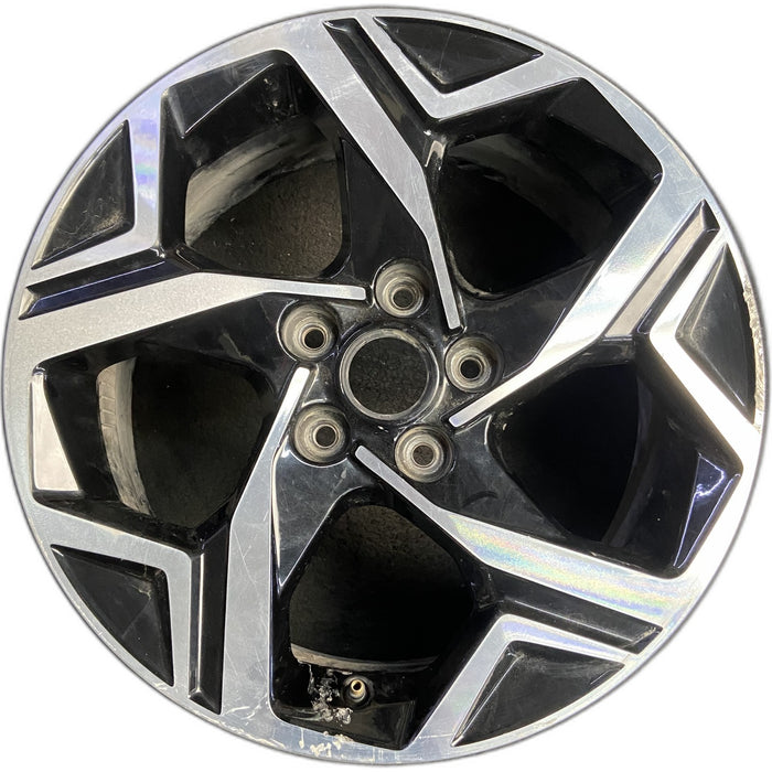 17" SPORTAGE 23-25 gasoline, 17x7 , 5 spoke Original OEM Wheel Rim - Front View