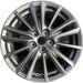 17" MAZDA CX-5 17-18 aluminum, 17x7 Original OEM Wheel Rim - Front View