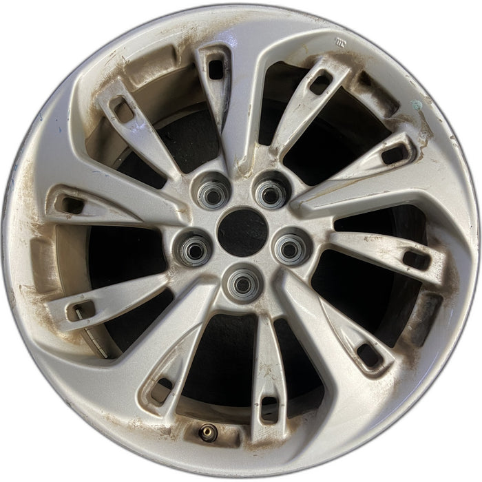 18" CLARITY 18-21 , factory installed Original OEM Wheel Rim - Front View