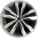 21" ATLAS 19-23 21x9, Original OEM Wheel Rim - Front View