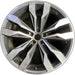 21" ATLAS 19-23 21x9, Original OEM Wheel Rim - Front View