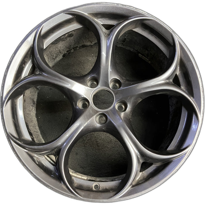 19" GIULIA 17-18 19x8, , , Original OEM Wheel Rim - Front View
