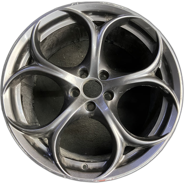 19" GIULIA 17-18 19x9, , , Original OEM Wheel Rim - Front View
