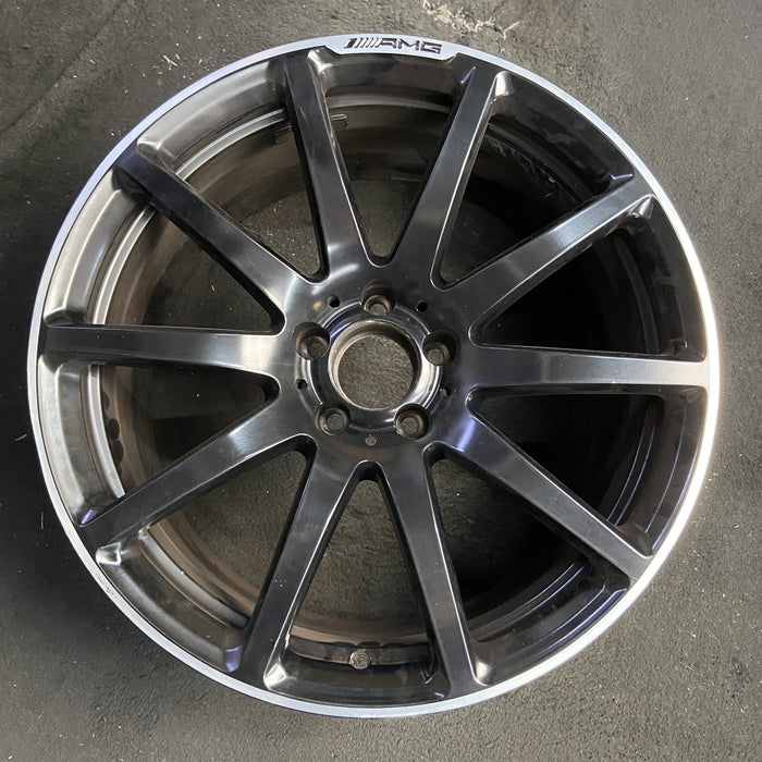 19" MERCEDES S-CLASS 13-14 231 Type; SL65, 19x9 , 10 individual spokes, black - Additional View