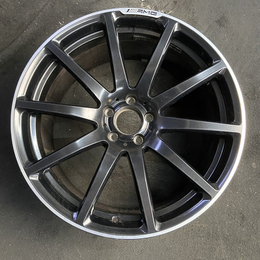 20" MERCEDES S-CLASS 13-15 231 Type; SL63, 20x10 , black Original OEM Wheel Rim - Additional View