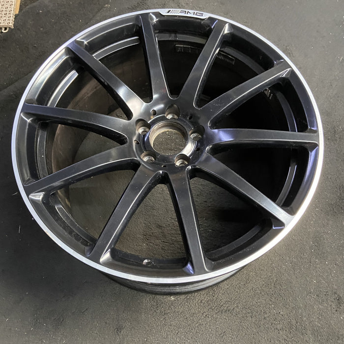 20" MERCEDES S-CLASS 13-15 231 Type; SL63, 20x10 , black Original OEM Wheel Rim - View 7
