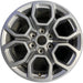 18" EXPEDITION 25-26 18x8.5, aluminum, , silver Original OEM Wheel Rim - Front View