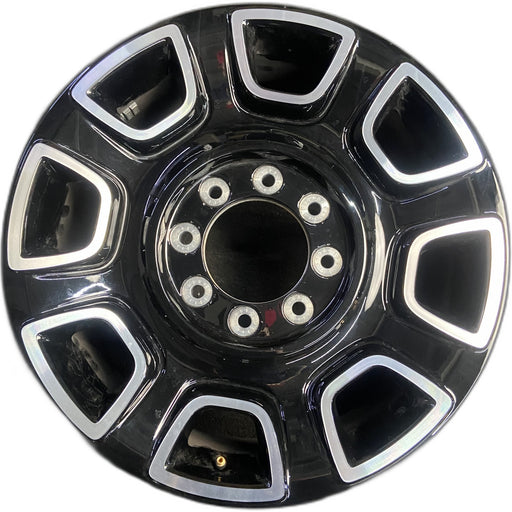 20" FORD F250SD PICKUP 23-26 20x8, , solid spoke, black, slotted spoke Original - Front View