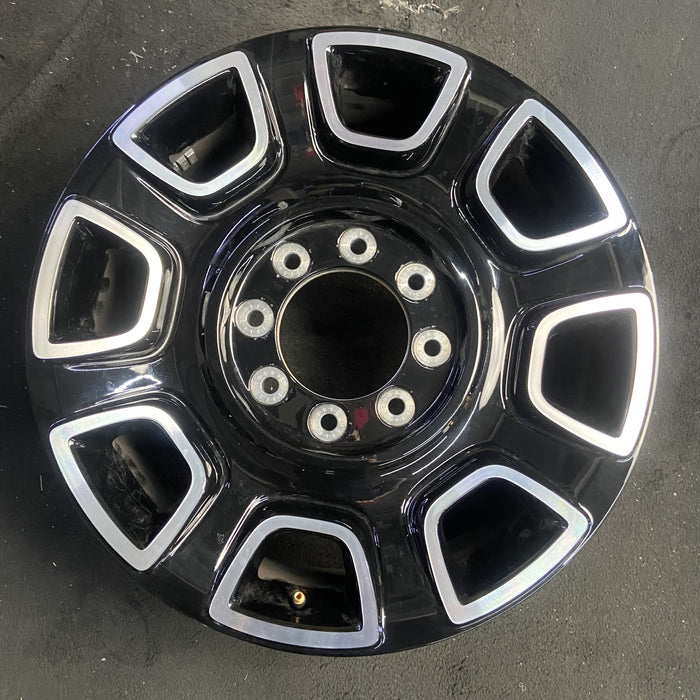 20" FORD F250SD PICKUP 23-26 20x8, , solid spoke, black, slotted spoke Original - Additional View