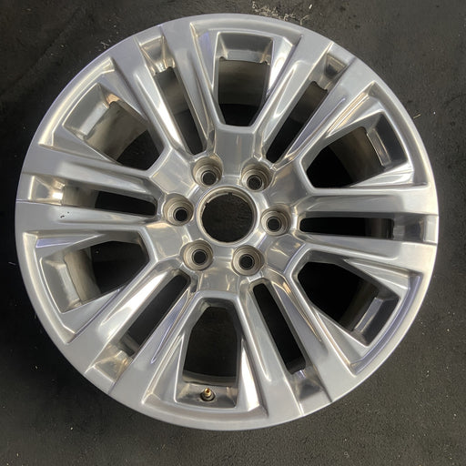 20" SIERRA 1500 PICKUP 19 , 20x9, 12 spoke, V spoke, opt RTL Original OEM Wheel - Additional View