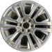 20" SIERRA 1500 PICKUP 19 , 20x9, 12 spoke, V spoke, opt RTL Original OEM Wheel - Front View
