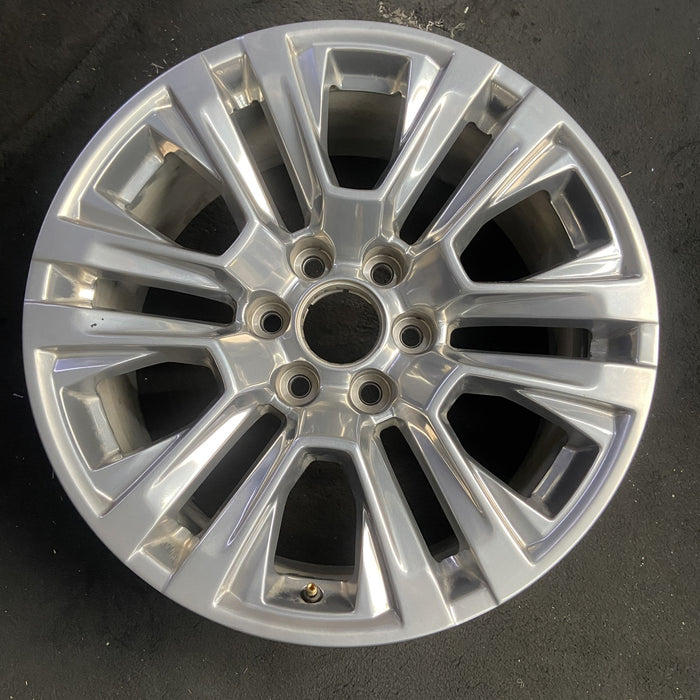 20" SIERRA 1500 PICKUP 19 , 20x9, 12 spoke, V spoke, opt RTL Original OEM Wheel - Additional View