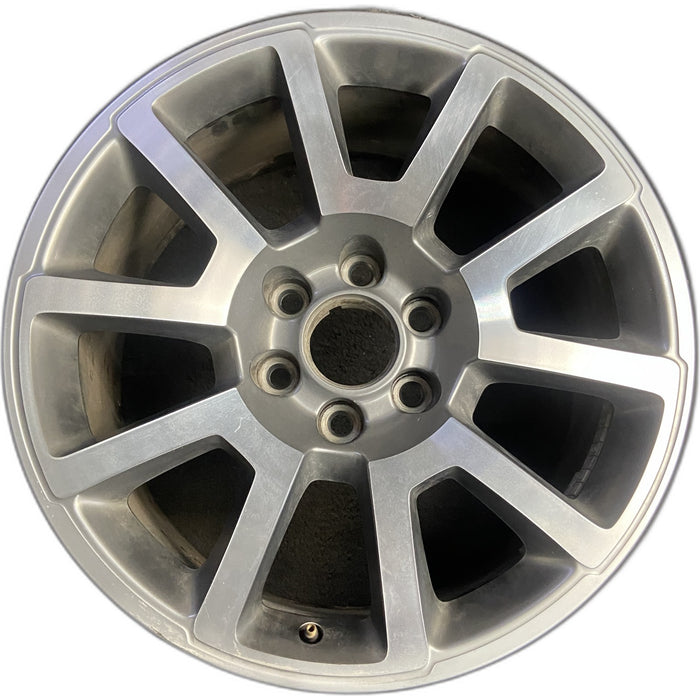 20" SIERRA 1500 PICKUP 16 20x9, 10 spoke, ultra bright machined Original OEM - Front View