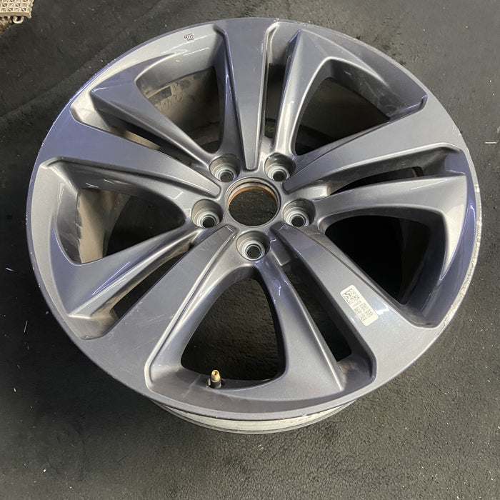 19" TLX 21-23 19x8.5 , charcoal gray Original OEM Wheel Rim - View 7