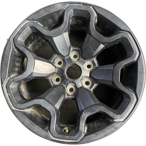 18" DODGE 1500 PICKUP 22 , 18x9, Y spoke design, black Original OEM Wheel Rim - Front View