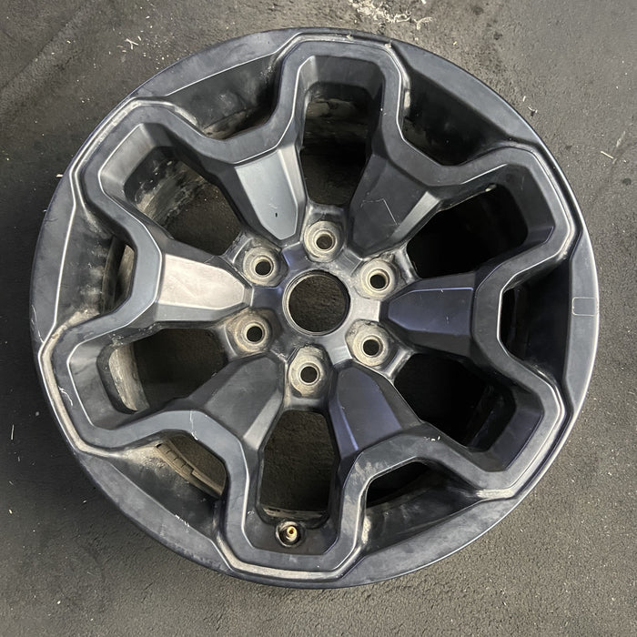 18" DODGE 1500 PICKUP 22 , 18x9, Y spoke design, black Original OEM Wheel Rim - Additional View
