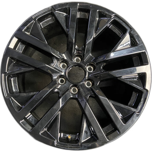 22" SIERRA 1500 PICKUP 19 , 22x9, 10 spoke, opt SGM Original OEM Wheel Rim - Front View