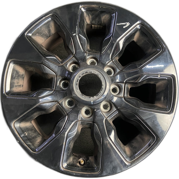 20" DODGE 2500 PICKUP 19-26 , 20x8, , , open spoke, chrome inserts Original OEM - Front View