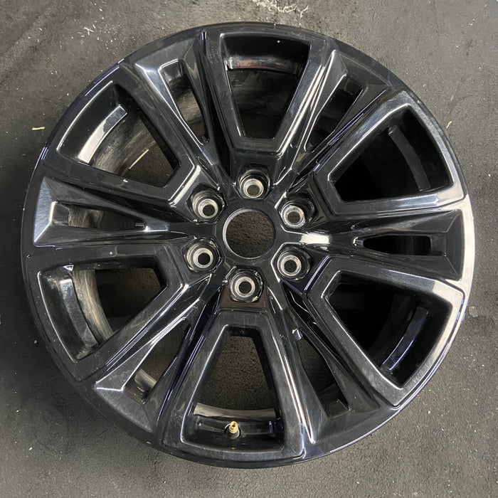 20" FORD F150 PICKUP 24-26 20x8.5, , split spoke, , black Original OEM Wheel Rim - Additional View
