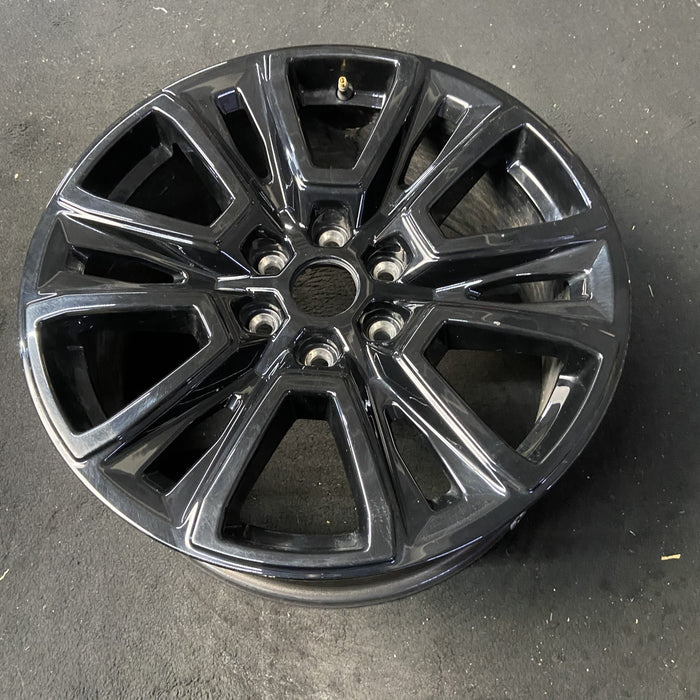 20" FORD F150 PICKUP 24-26 20x8.5, , split spoke, , black Original OEM Wheel Rim - View 8