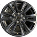 20" FORD F150 PICKUP 24-26 20x8.5, , split spoke, , black Original OEM Wheel Rim - Front View