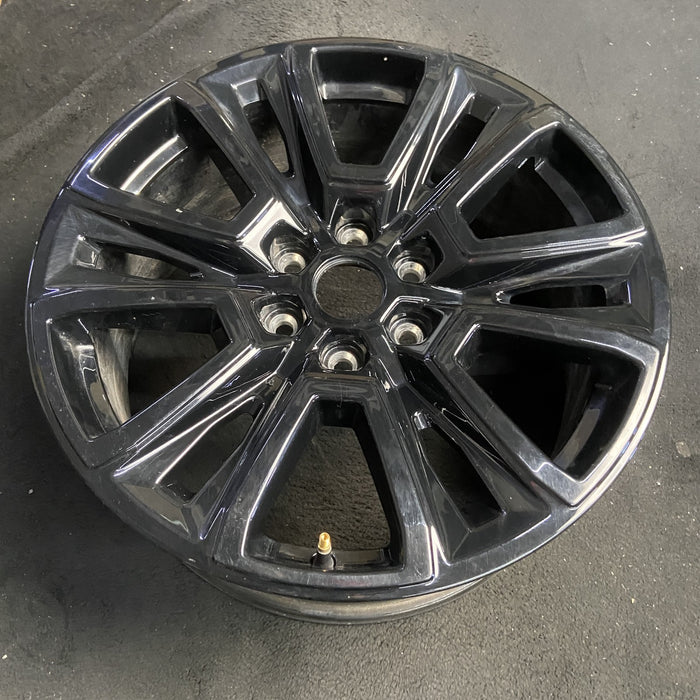 20" FORD F150 PICKUP 24-26 20x8.5, , split spoke, , black Original OEM Wheel Rim - View 7