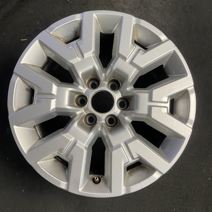 17" FRONTIER 22-24 17x7.5, alloy , Y spoke, silver Original OEM Wheel Rim - Additional View