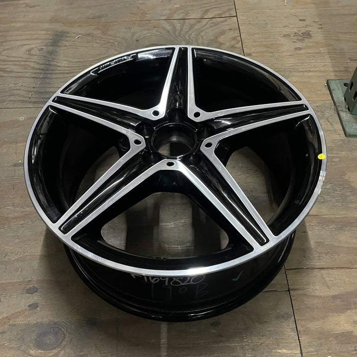 18" MERCEDES C-CLASS 15 205 Type, , C400, 5 spoke, 18x7.5, black accents - View 7