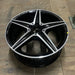 18" MERCEDES C-CLASS 15 205 Type, , C400, 5 spoke, 18x7.5, black accents - View 7