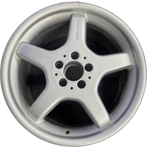 18" MERCEDES S-CLASS 03 230 Type; SL500, 18x9.5 Original OEM Wheel Rim - Front View
