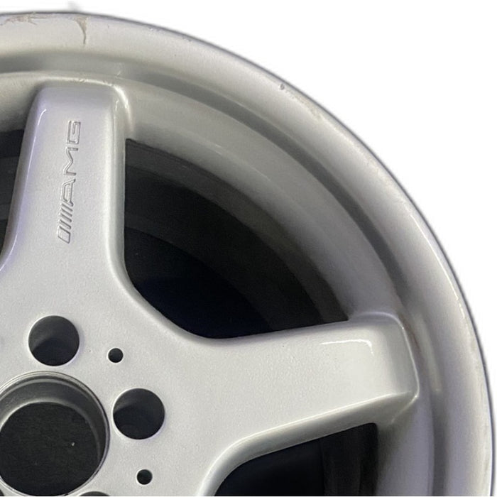 18" MERCEDES S-CLASS 03 230 Type; SL500, 18x9.5 Original OEM Wheel Rim - Side Profile