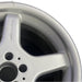 18" MERCEDES S-CLASS 03 230 Type; SL500, 18x9.5 Original OEM Wheel Rim - Side Profile