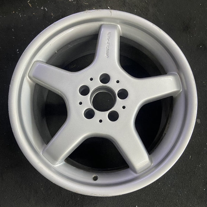 18" MERCEDES S-CLASS 03 230 Type; SL500, 18x9.5 Original OEM Wheel Rim - Additional View