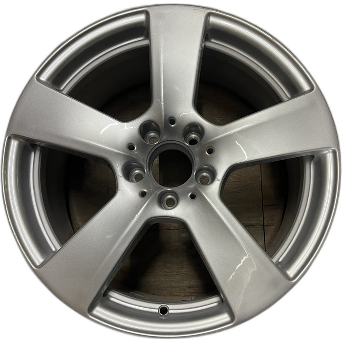 18" MERCEDES E-CLASS 10 212 Type, , E350, 18x8.5, 5 spoke, polished Original - Front View