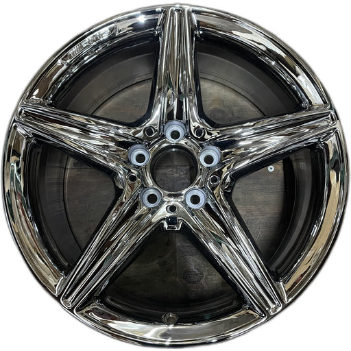 18" MERCEDES E-CLASS 17 213 Type, Sedan, E300, 18x8, 5 spoke, AMG logo Original - Front View
