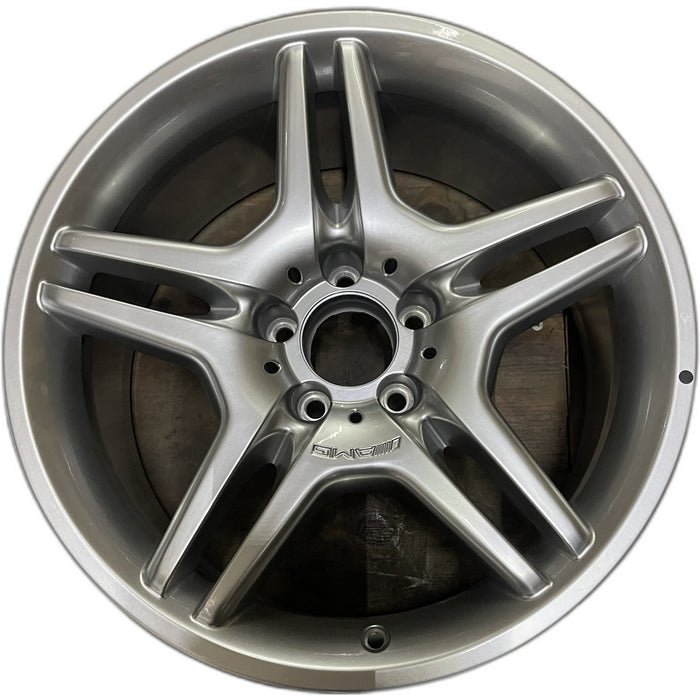 18" MERCEDES S-CLASS 08 230 Type; SL550, 18x8.5, 10 spoke, AMG Original OEM - Front View