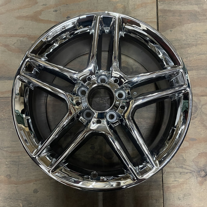 17" MERCEDES C-CLASS 12 204 Type; C250, 17x8.5, 10 spoke, w/AMG Original OEM - Additional View