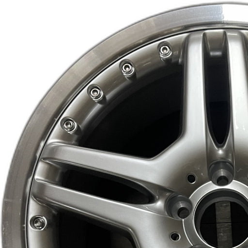 19" MERCEDES S-CLASS 08 230 Type; SL55, 19x9.5, 2 piece Original OEM Wheel Rim - Angle View