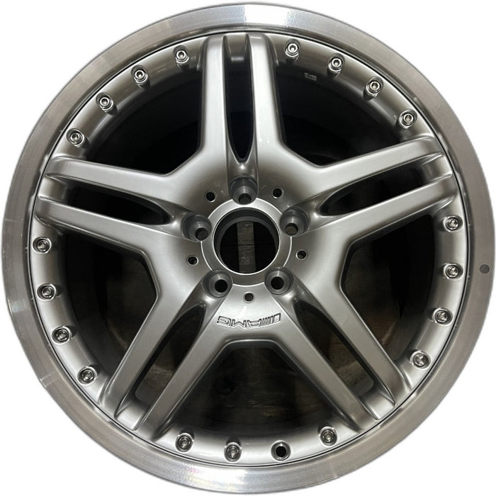 19" MERCEDES S-CLASS 08 230 Type; SL55, 19x9.5, 2 piece Original OEM Wheel Rim - Front View