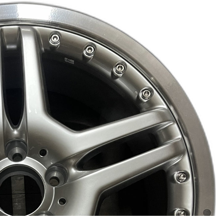 19" MERCEDES S-CLASS 08 230 Type; SL55, 19x9.5, 2 piece Original OEM Wheel Rim - Side Profile