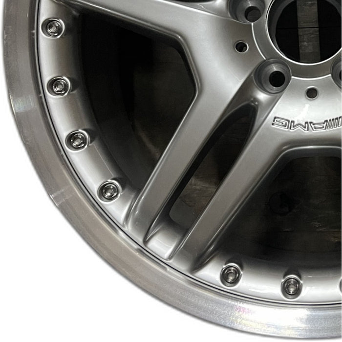 19" MERCEDES S-CLASS 08 230 Type; SL55, 19x9.5, 2 piece Original OEM Wheel Rim - Back View