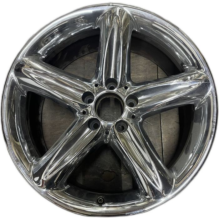 18" MERCEDES S-CLASS 04-05 230 Type; SL500, 18x8.5 , straight spokes Original - Front View