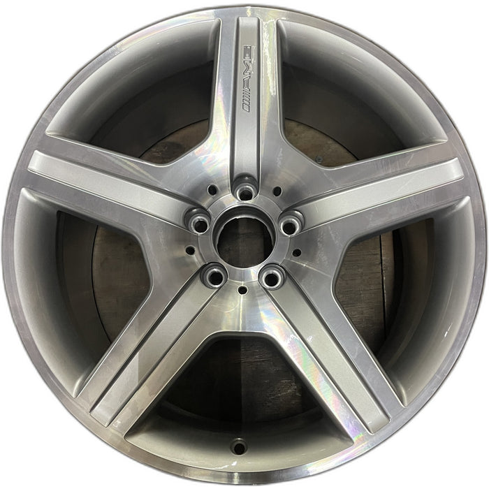 19" MERCEDES CL-CLASS 08-09 216 Type; CL550, 19x9.5, 5 spoke Original OEM Wheel - Front View
