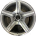 19" MERCEDES CL-CLASS 08-09 216 Type; CL550, 19x9.5, 5 spoke Original OEM Wheel - Front View
