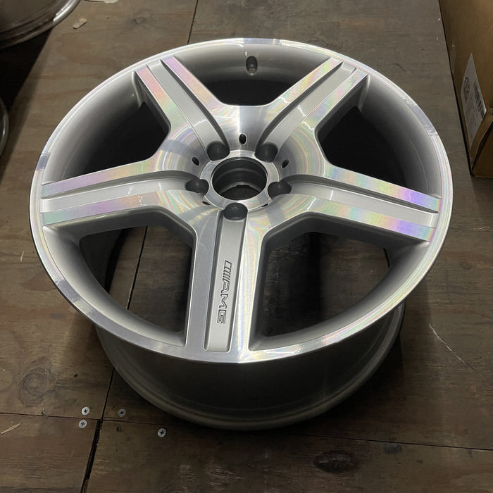 19" MERCEDES CL-CLASS 08-09 216 Type; CL550, 19x9.5, 5 spoke Original OEM Wheel - View 8