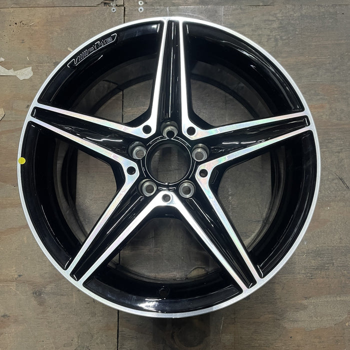 18" MERCEDES C-CLASS 15 205 Type, , C400, 5 spoke, 18x7.5, black accents - Additional View